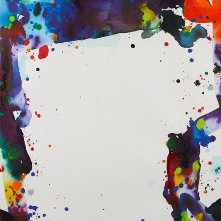 Sam Francis Abstract Acrylic on Paper 1969