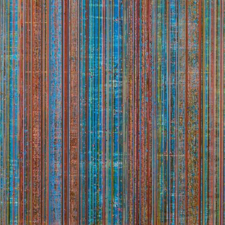 Lisa Nankivil Streaming, 2009 Color Lithograph and Screenprint