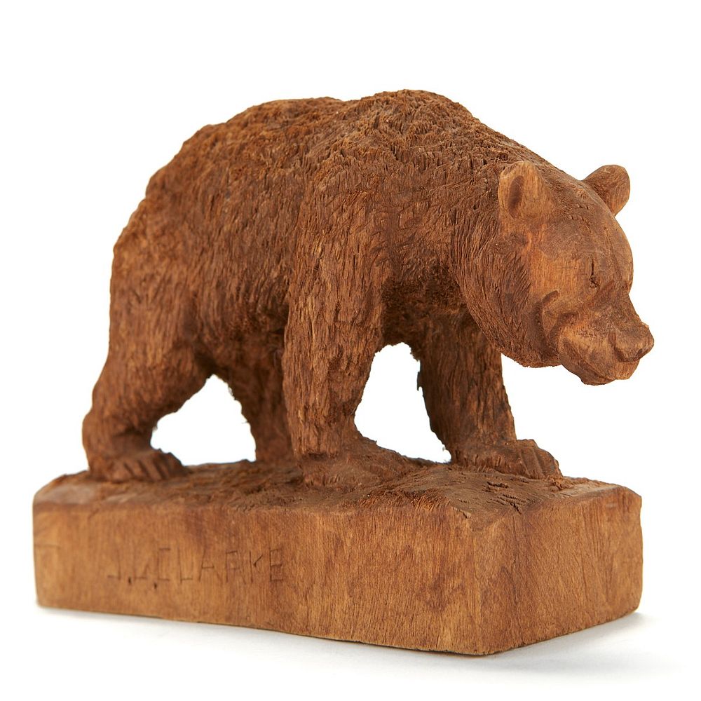 le_pho_banner 2 J.L. Clarke Carved Wood Bear Sculpture