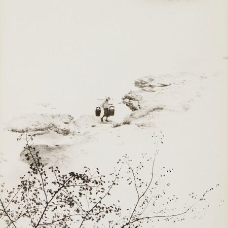 Chin San Long Photograph - Woman Carrying Water