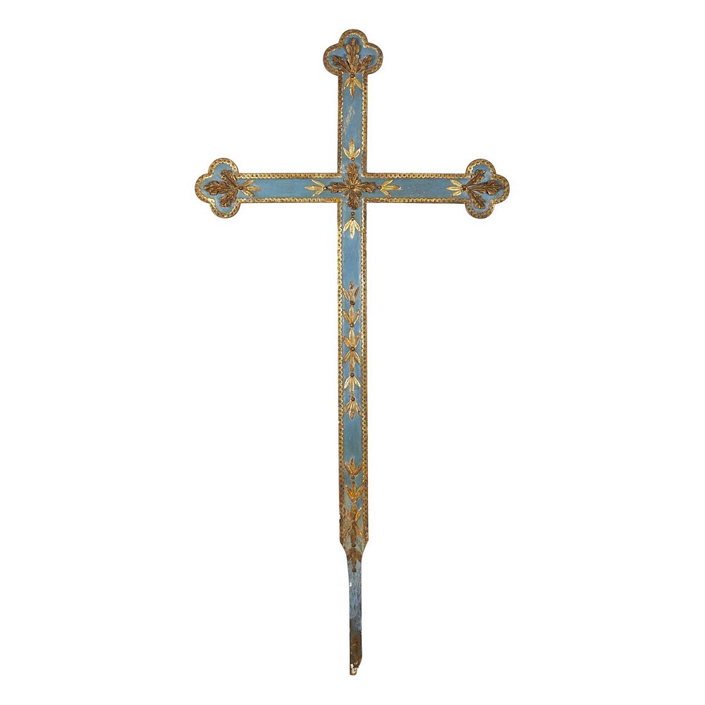 le_pho_banner 2 Large Spanish Colonial Wood Cross