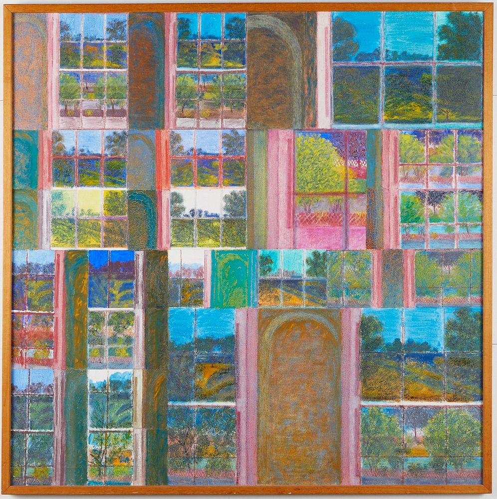 le_pho_banner 2 Adrian Berg "3 Gloucester Gate" Oil on Canvas
