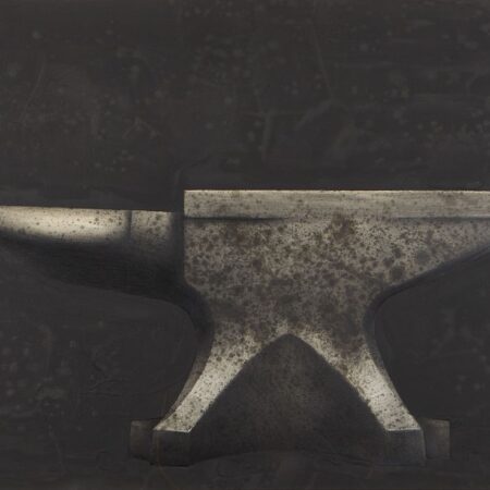 Stephen Rueckert "Weight" Graphite on Paper