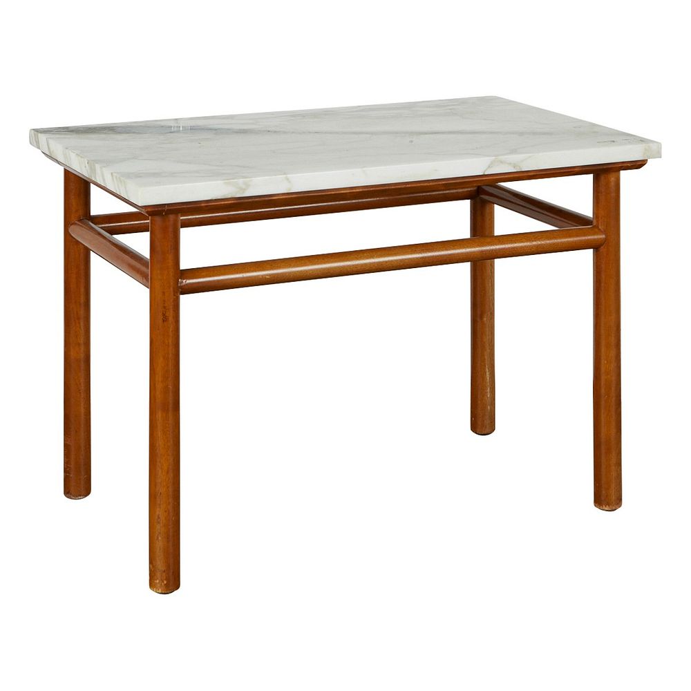 le_pho_banner 2 T.H. Robsjohn-Gibbings for Widdicomb Marble Top Side Table