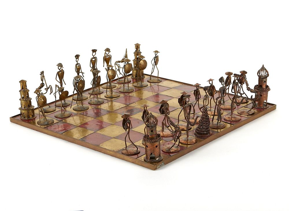 le_pho_banner 2 German Brutalist Chess Set