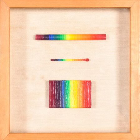 Ay-O, Takao Iijima (b.1931), "Rainbow Still Life," Painted Objects, 1968