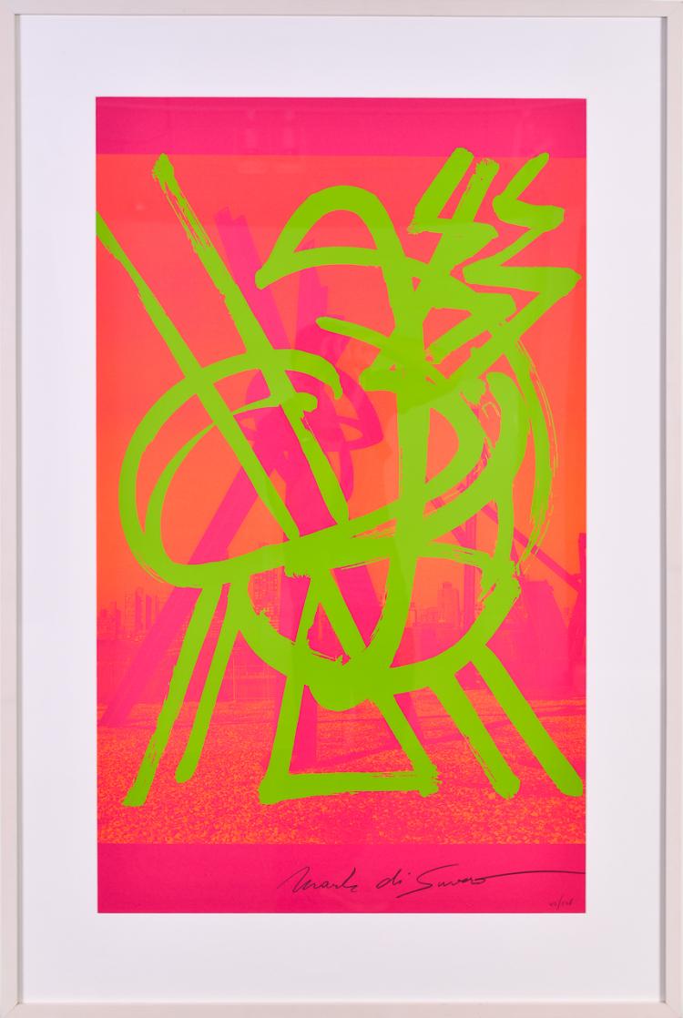 Mark Di Suvero (b. 1933), "Untitled," Screenprint, 2000