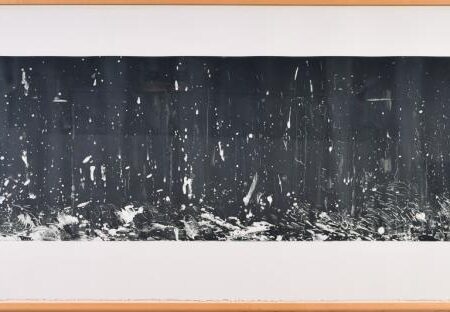 Pat Steir (b. 1938/40), "From the Boat," Lithograph, 1991
