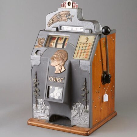 Jennings Four Star Chief Slot Machine Five Cents