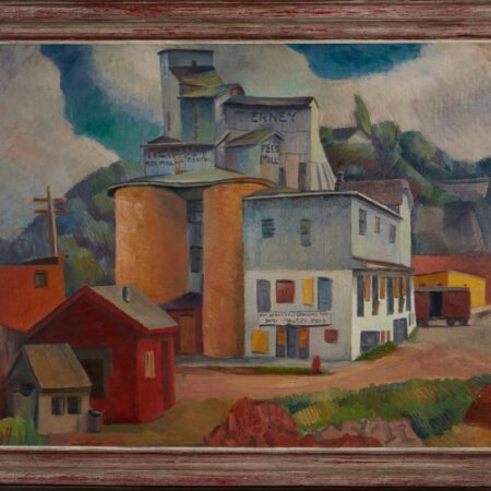 Dewey Albinson Tierney Mills Oil on Canvas