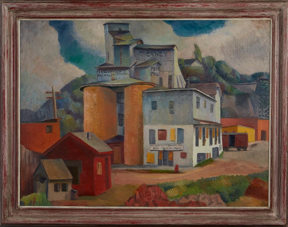 le_pho_banner 2 Dewey Albinson Tierney Mills Oil on Canvas