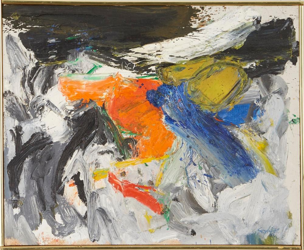 le_pho_banner 2 James Suzuki Blue Goose Oil on Canvas