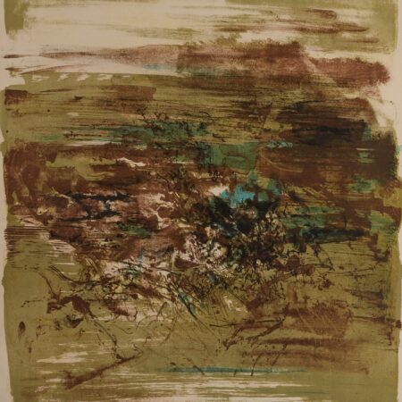 Zao Wou-Ki Untitled Lithograph