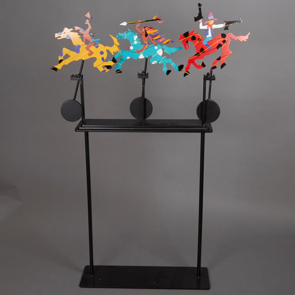 le_pho_banner 2 Frederick Prescott Kinetic Metal Sculpture