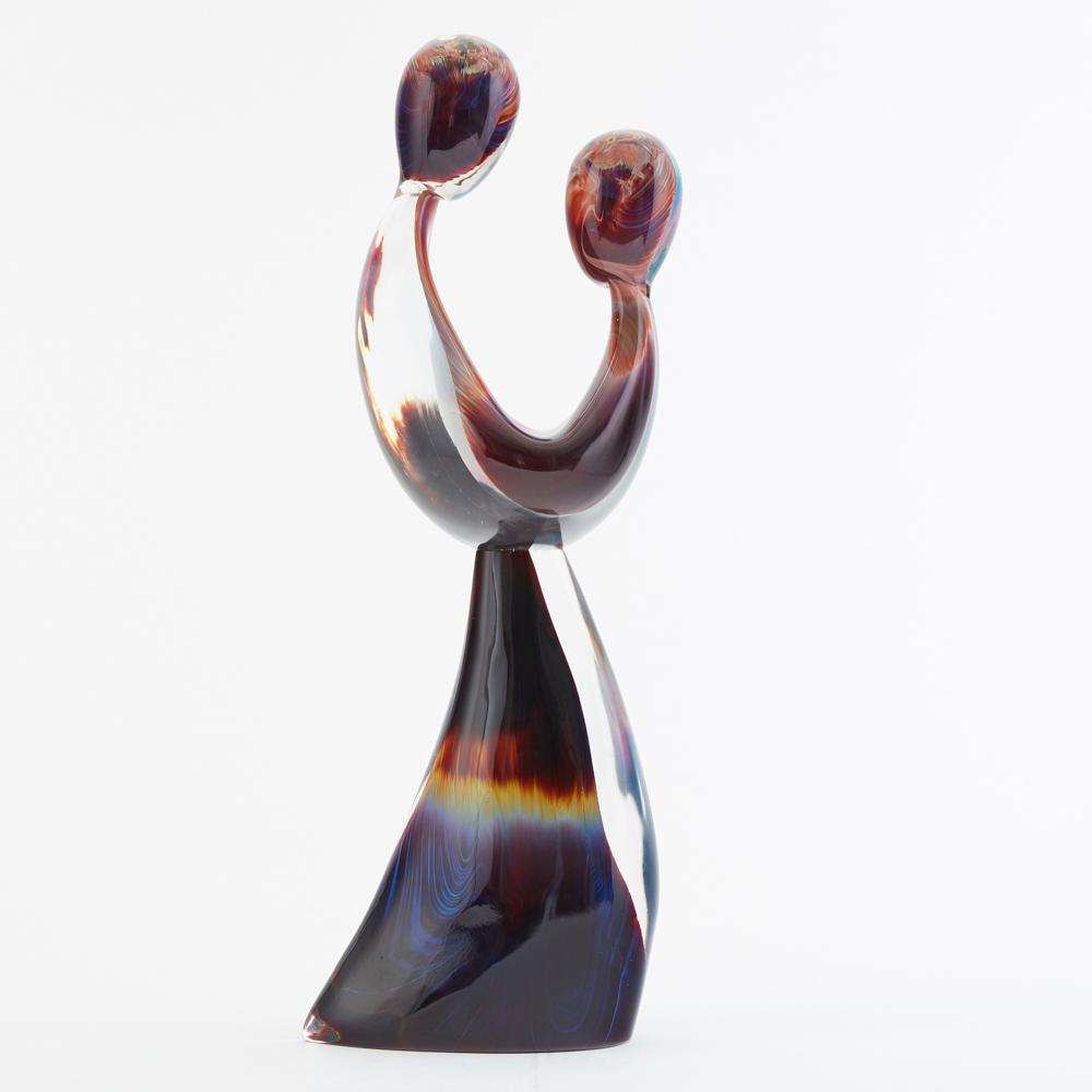 le_pho_banner 2 Dino Rosin "Friends" Glass Sculpture