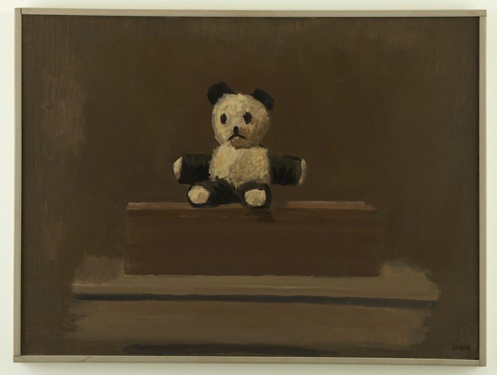 le_pho_banner 2 Mike Lynch Teddy Bear Oil on Canvas