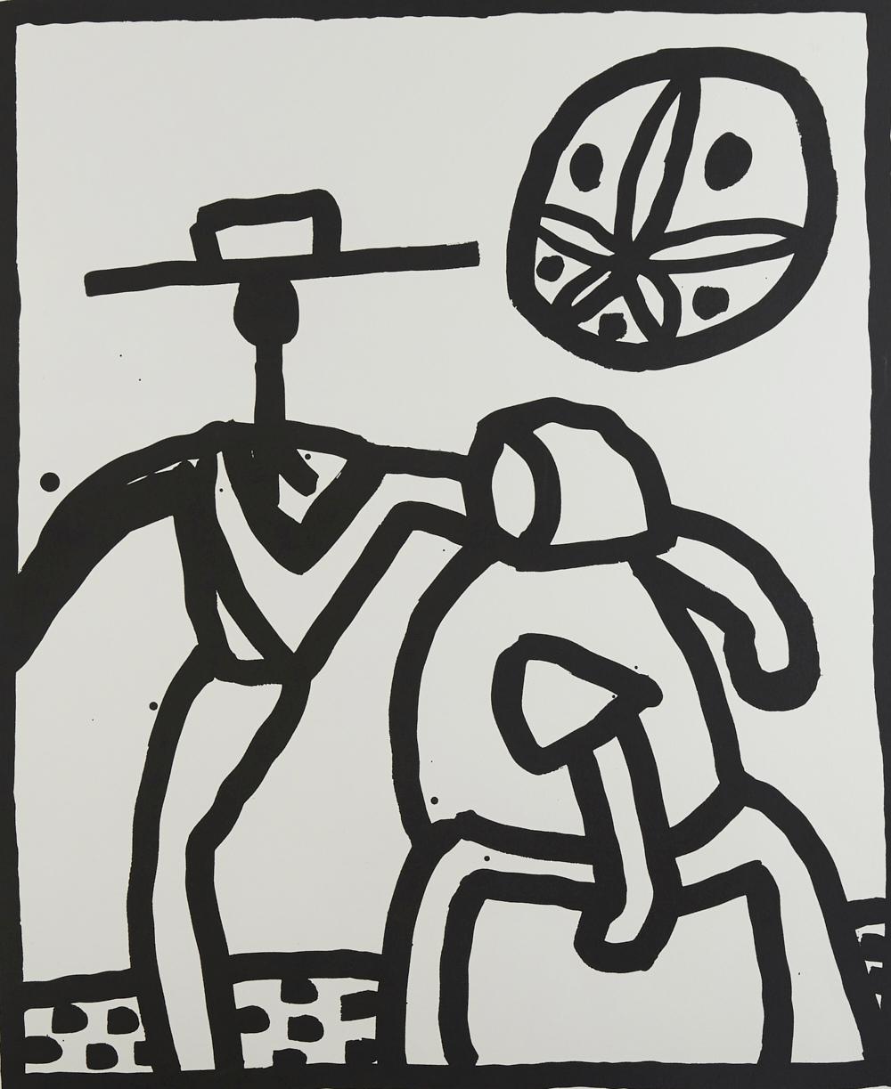 le_pho_banner 2 Keith Haring "Untitled (Kutztown)" Screenprint