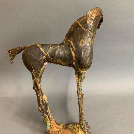 Carl Dahl Bronze Horse Sculpture