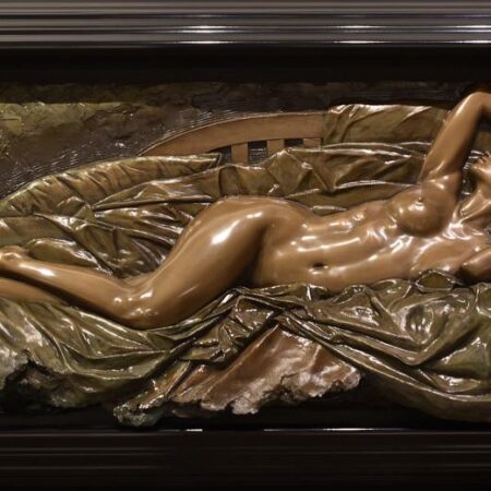 Bill Mack "Tranquility" Bonded Bronze Relief Sculpture