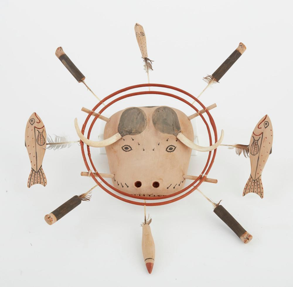 le_pho_banner 2 Umyan Yup'ik Musk Ox Mask