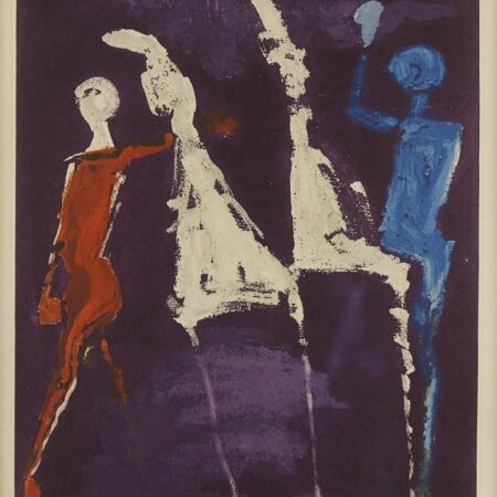 Marino Marini "Marino from Shakespeare II" Etching and Aquatint