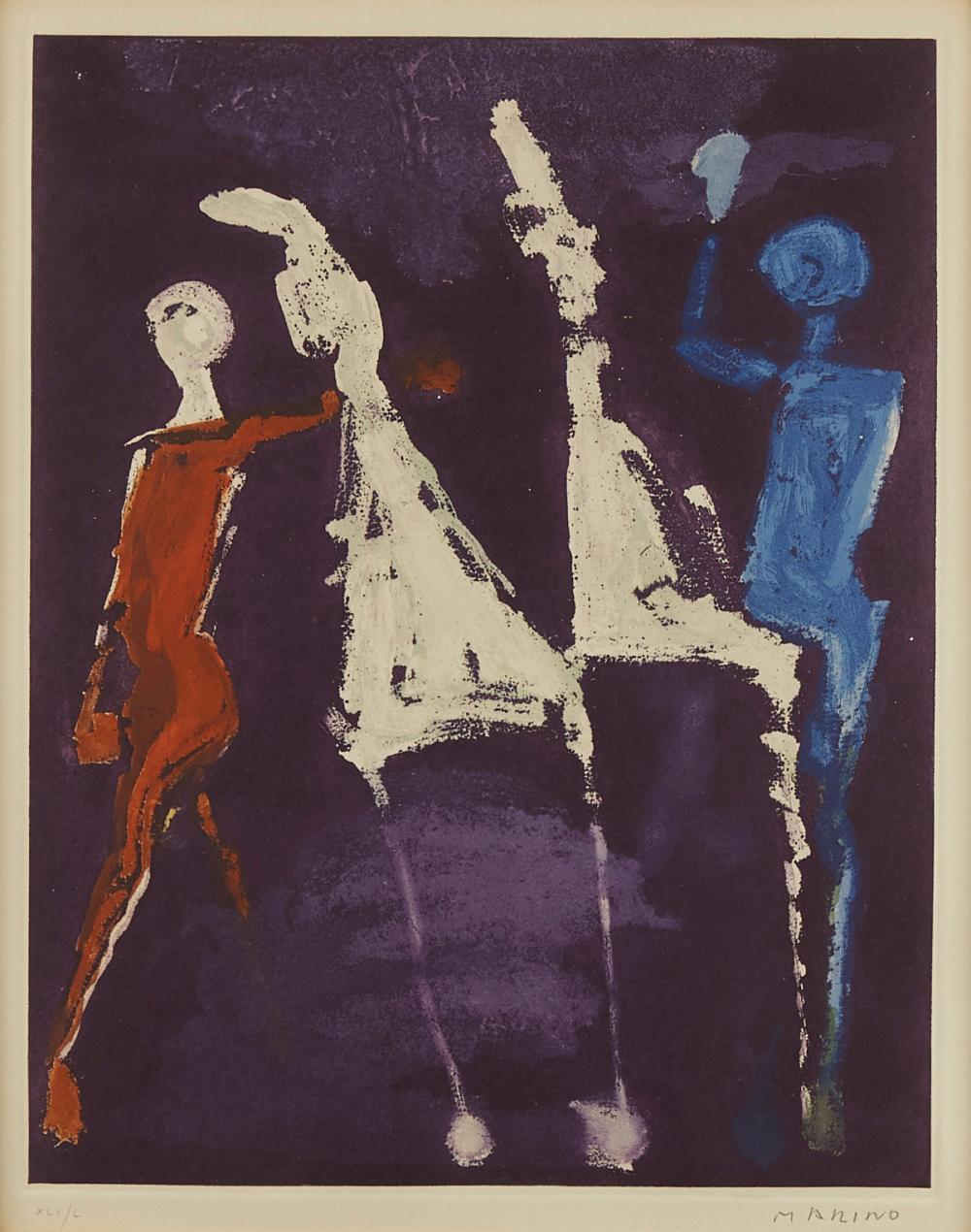 le_pho_banner 2 Marino Marini "Marino from Shakespeare II" Etching and Aquatint