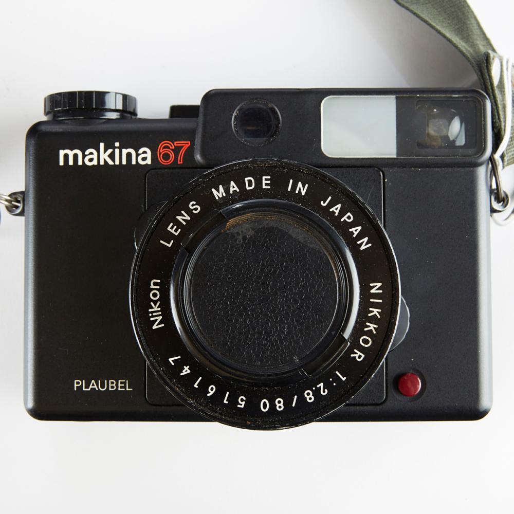 le_pho_banner 2 Makina 67 Plaubel Nikon Camera w/ Nikkor Lens