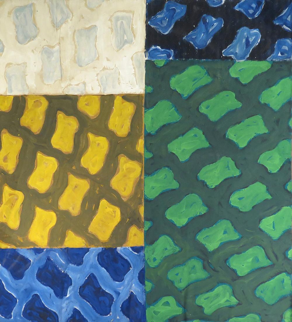 le_pho_banner 2 Claude Viallat Abstract Painting 1977-1978
