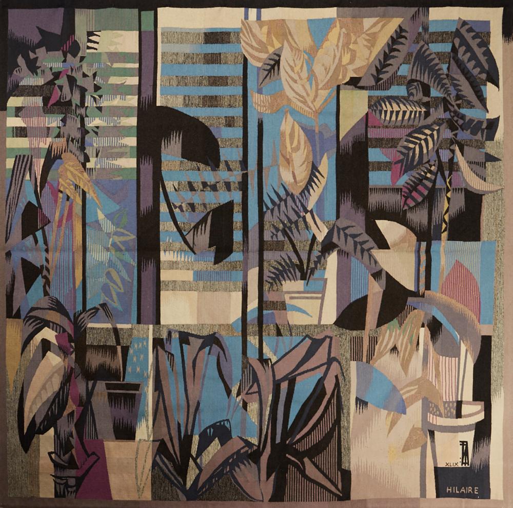le_pho_banner 2 Camille Hilaire "La Serre Bleue" Tapestry