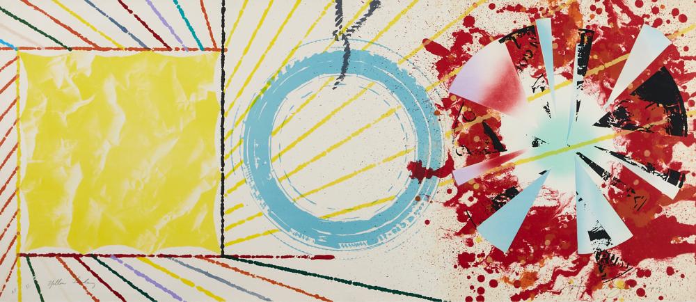 le_pho_banner 2 James Rosenquist "Yellow Landing" Lithograph