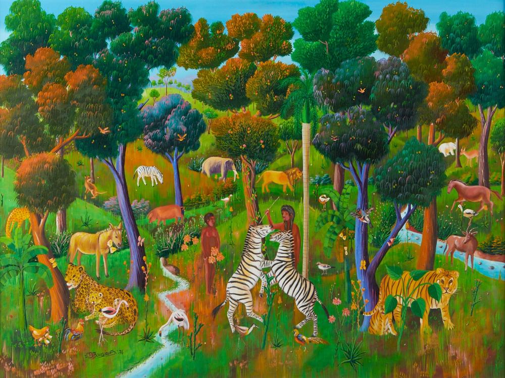le_pho_banner 2 Jean David Boursiquot Haitian Folk Painting