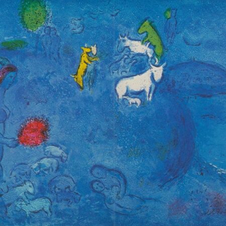 Marc Chagall "Spring" from "Daphnis & Chloe" 1977