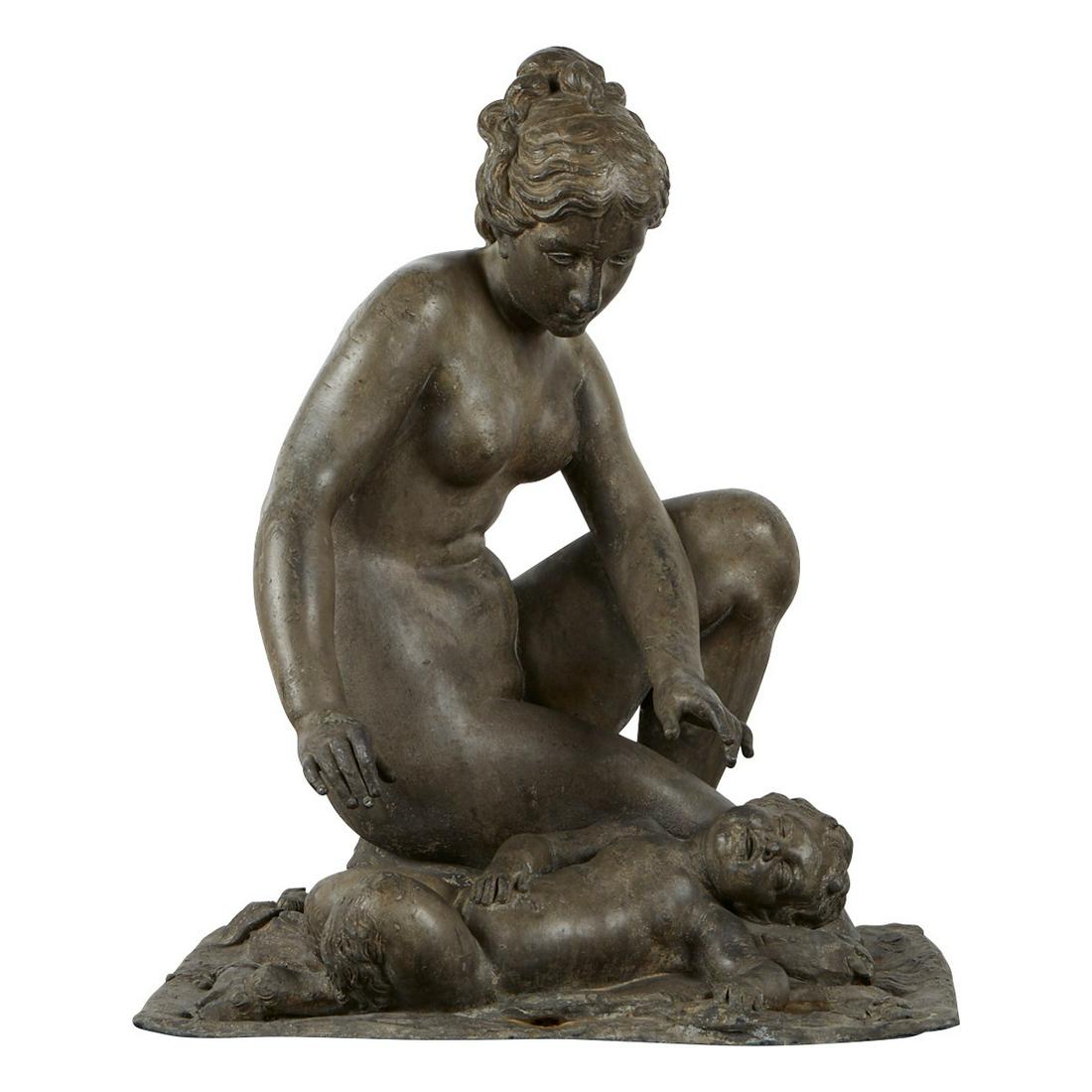 17th c. French School Lead Garden Sculpture