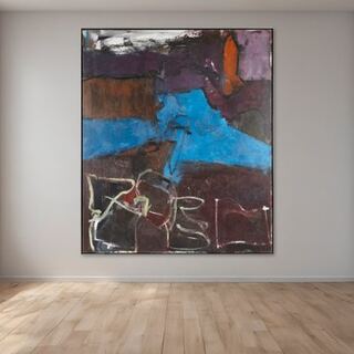Grace Hartigan "Dublin" Oil Painting 1958-59