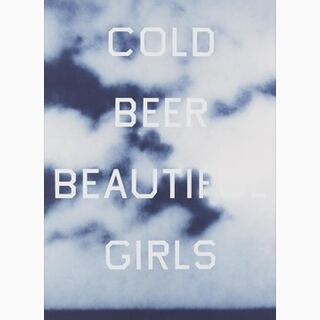 Ed Ruscha "Cold Beer Beautiful Girls" Lithograph